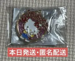 サンリオキャラクターズ ガチャ キラキラ透明メタルチャーム キティ