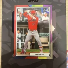 Topps KAWS Mike Trout MLB カード