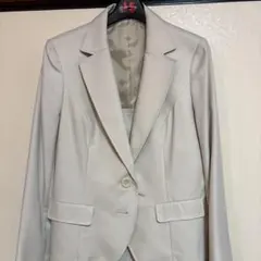 ホワイトスーツセット（ジャケット・スカート）15号