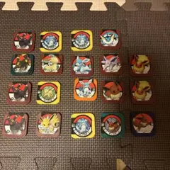 ポケモントレッタ イーブイ進化系 19枚セット