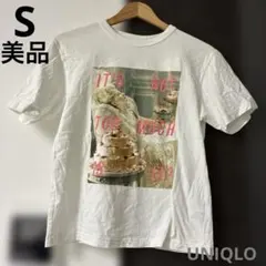 グラフィックプリント ホワイトTシャツ