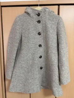 glitzern グリッツァーン コート グレー 美品