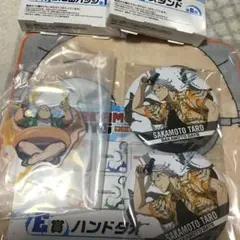 サカモトデイズ　ラッキーくじ　缶バッジ　坂本　4点　F賞　BIG缶バッジ