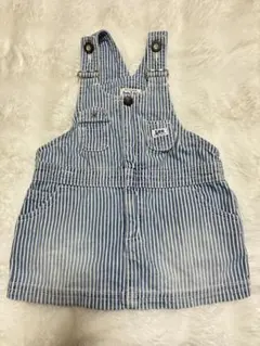 Lee ストライプ オーバーオール 95cm