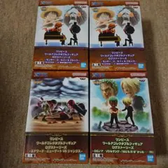 ワンピース ワールドコレクタブルフィギュア ログストーリーズ ４点セット