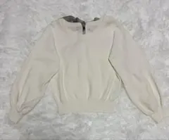 dazzlin バックリボン　ニット