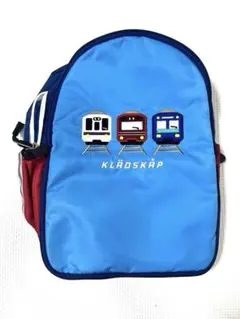 KLÄDSKÅP 電車柄 キッズリュック 新品のサムネイル