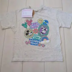 新品 しまむら ひろぴーファミリー ディズニー カラーネップ Tシャツ 110のサムネイル