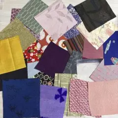古布472 着物地ハギレ25枚