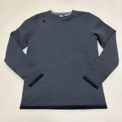 【美品】DESCENTE GOLF メンズ セーター ブラック Lサイズ