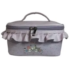 サンリオ マイメロディ＆クロミ バニティポーチ パープル（未使用）