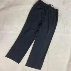 GU インタックワイドパンツ レディースセンターライン　裾スリット　ｈ-100