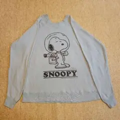PEANUTS スヌーピー ラグラン スウェットトレーナー 90sビンテージのサムネイル