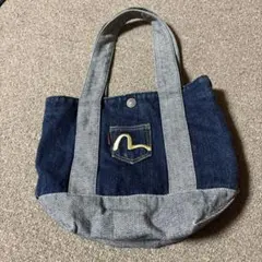 EVISU デニム トートバッグ カモメ刺繍のサムネイル