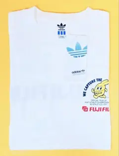 レア1991年製adidas第3回世界陸上競技選手権東京大会Tシャツ富士フィルム