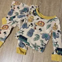 SHEIN ベビーパジャマ 9-12M 動物柄のサムネイル