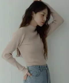 URBAN RESEARCH Sonny Label ウォッシャブル　リブニット