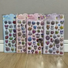 新品 4枚セット シール ぷくぷくシール 立体 たまご たまごっち