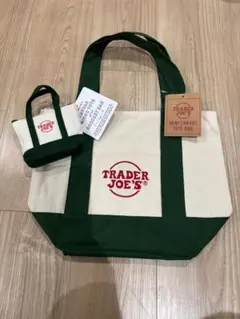トレーダージョーズ グリーン マイクロトート ミニトート TraderJoe's