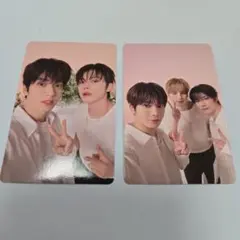 TXT パーカー付属トレカ　2枚