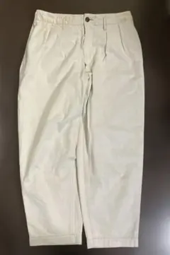 unfil wide chino pants archive White 4のサムネイル