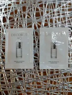 コスメデコルテAQ 毛穴美容液オイル 0.8ml×2 DECORTE AQ