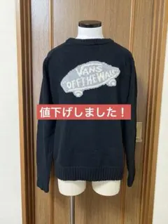 VANS★オフザウォールロゴ ニットセーター