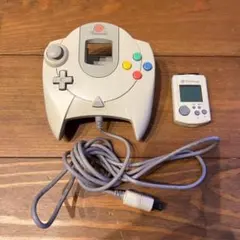 良品　ドリームキャスト・コントローラー　ビジュアルメモリ
