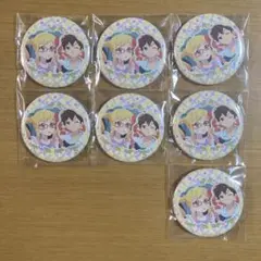 虹野ゆめ 結城すばる クッキー 缶バッジ 7個セット