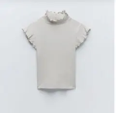 ZARAラッフルTシャツ