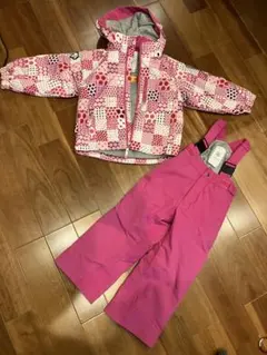 DESCENTE ジュニア スキーウェア ピンク　デサント