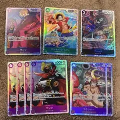 麦わらの一味SR9枚セット