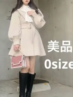 美品♡スリーブボリュームショートコート 0 - メルカリ