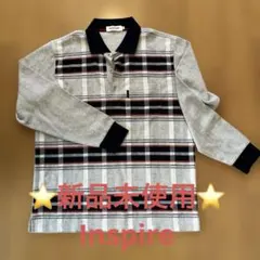 【新品未使用】インスパイア　ロングスリーブス　ポロシャツ