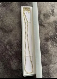 シャンデリアカットボール　k18 プラチナ　コンビ