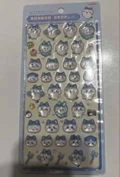 【正規品】ちいかわ　ボンボンドロップシール　ハチワレ