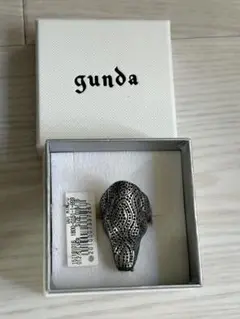 gunda ヘビデザイン シルバーリング