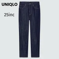 ユニクロ ペグトップハイライズジーンズ シンプル カジュアル ワンウォッシュ