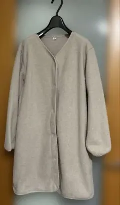 UNIQLO ベージュフリースジャケット XL