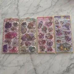 即発❣️国内正規品サンリオ　ウォーターインシール　4枚セット　日焼け