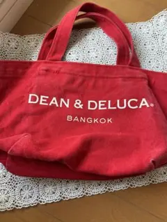 DEAN & DELUCA BANGKOK 赤トートバッグ
