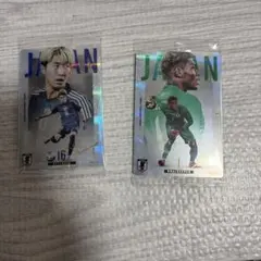 サッカー日本代表 関根大輝　鈴木彩艶 2枚セット