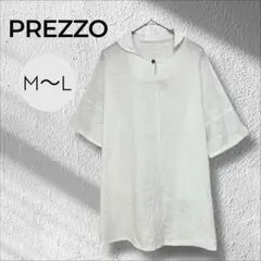 PREZZO 半袖　シアー　シフォンチュニック