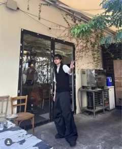 現物！最安値COMMON/DIVISOR 変形ワイドパンツ 深水光太 our‘sのサムネイル