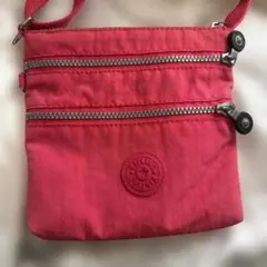 Kipling ショルダーバッグ サコッシュ レッド
