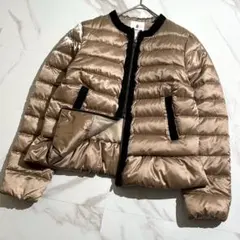 値下げ【美品】LANVIN en Bleu♡リボンテープダウンジャケット 2025年最新】LANVIN en Bleu レディース ダウンジャケットの人気