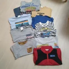 カジュアルTシャツセット 100cm~　10枚セット