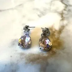 シャネル　ピアス　ピンクストーン