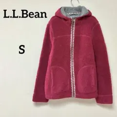 L.L.Bean ボアフリースフルジップパーカー レディース S相当