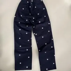 グリンレーベル ネイビー 星模様 長ズボン 160サイズ【新品】